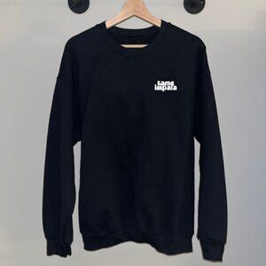 Black White Tame Impala Currents Y2K 2000s Pop Music Crewneck Sweatshirt
